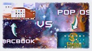 MacOS vs PopOS #linux #mac #macbookpro #mackbook #popos
