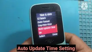itel it2171 auto update time setting