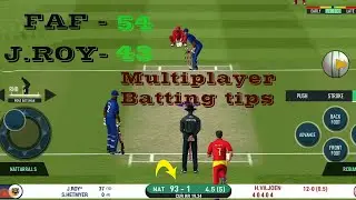 Real cricket 20 multiplayer batting tips