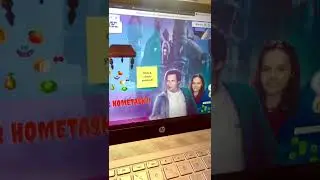 Урок английского на доске Miro