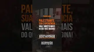Voc&ecirc; quer ser palestrante?