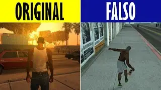AS DIFERENÇAS DO GTA SAN ANDREAS (original / não original)