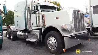 2013 Peterbilt 388 Sleeper Truck Walkaround Exterior Tour - Centre Camion Gamache