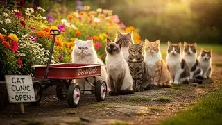 Mama Cat's Mission: A Heartwarming Tale of Community Care #catstory, #animated4K #storykids 