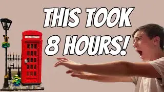 SPEED BUILDING LEGO&rsquo;S LONDON TELEPHONE BOX!