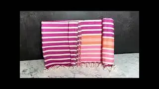 Feelgoodz Point Reyes Turkish Towel | Oversized, Sand-Free, Quick-Dry Towel for Travel & Beach