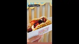 First time trying taco waffles! | Melbourne Cheap Eats