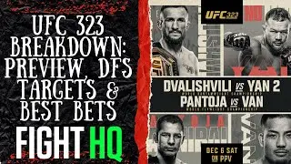 UFC 323 Breakdown: Preview DFS Targets & Best Bets