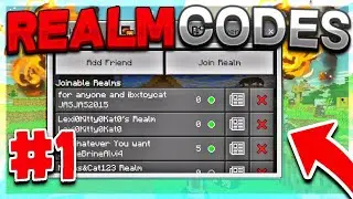 MCPE-REALM INVITE CODES ✨#3