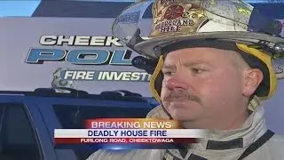 Cleveland Hill Fire Chief  Joe Lewis speaks about deadly blaze