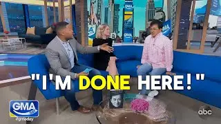 Jackie Chan WALKS OFF Good Morning America After Heated With Michael Strahan.