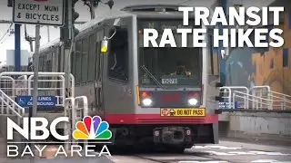 Bay Area public transit fares, Golden Gate Bridge tolls rise