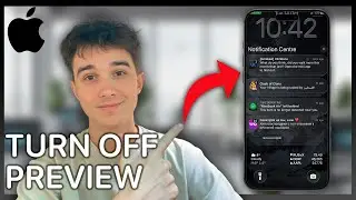 How To Turn Off Notification Previews On iPhone iOS 26 - Step by Step