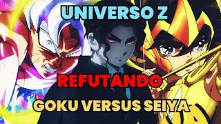 Refutando o Universo Z Seiya de Pegaso é muito mais poderoso que imagina #goku #dbz #anime 