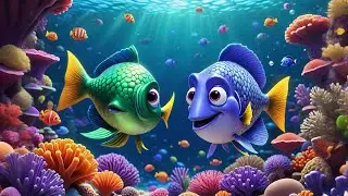 Six Flying Fish Learn to Add | Math Song for Kids | Nursery Rhymes and Early Addition Fun