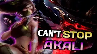 U CAN'T HOLD BACK A FEARLESS AKALI - Akali Top(vs Aatrox)