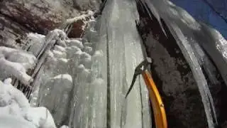 Ice Climbing NY    GoPro Hd Hero Wide