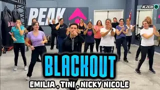 BLACKOUT - Emilia, TINI, Nicky NIcole / coreo Francisco Díaz 🤩🕺🏽