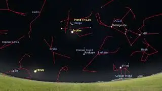 Sternzeit 15. September 2025 Highlight am Himmel. Mond, Jupiter, da Vinci und die Zwillingssterne