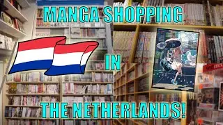 Manga Shopping in The Netherlands! | Visiting 3 shops!