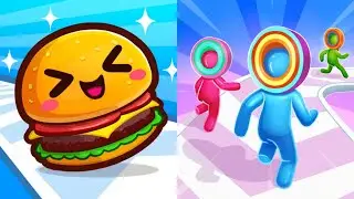 Food Run VS Layer Man Max Levels Walkthrough Android, iOS Update Gameplay P165