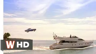 2 Fast 2 Furious (2003) - Car Meets Boat Scene In Hindi | Movie Clip HD