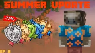 *NEW* Summer Event/Update (Hypixel Skyblock) (Ep 2)