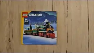 LEGO 40700 Winter Holiday Train ❄️ | Cozy No-Talking ASMR Build