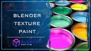 Blender Texture Paint - Blender Eğitim #45