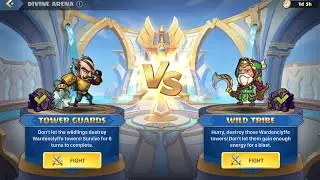 Mighty Party - Divine Arena Tower Guards Vs Wild Tribe