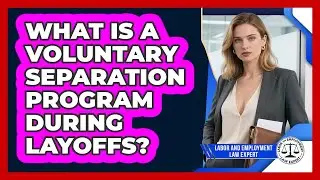 What Is A Voluntary Separation Program During Layoffs? - Labor and Employment Law Expert