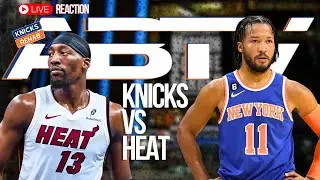 Knicks vs Heat LIVE Reaction | AllBall TV x Knicks Rehab