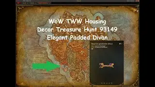 WoW TWW Housing - Decor Treasure Hunt Elegant Padded Divan - Horde
