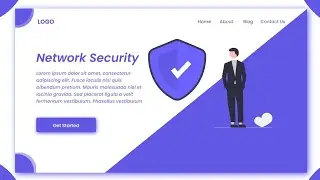 Landing Page design in Adobe XD (2021)