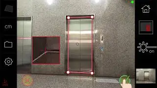 [iPin Ruler Pro] Measure the door