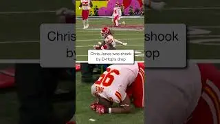 Chris Jones couldn't believe DeAndre Hopkins dropped this ball #shorts #chiefskingdom #philadelphia