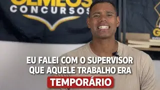 Procrastinar faz parte do seu processo - concurso público 