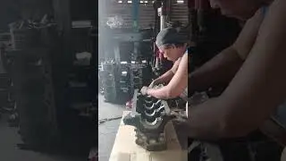 Urvan TD27 crankshaft fitting.
