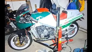 Проект реставрации &mdash; Создание классического спортивного мотоцикла Suzuki RG400 с двухтактным двиг...