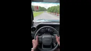 Тест ускорения Toyota Land Cruiser Premium i-Force MAX 2025 года