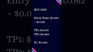 OGN Opportunity &mdash; Governance Token Ready for a Rebound!