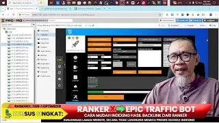 Cara Cepat Index Backink dari RankerX - Gunakan Epic Traffic Bot