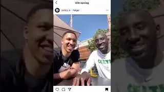 Tacko Fall and Grant make fun of Jaylen Brown