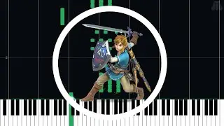 Sea of No Return/Skull Pirate Departure - The Legend of Zelda - Intermediate Piano Tutorial