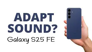 Como DESATIVAR o ADAPT SOUND do Galaxy S25 FE, SIMPLES!