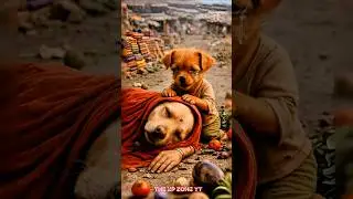 Never Give Up: The Struggle of a Small Hero for His Sister!#ai #dog #cartoon #viral