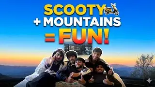 Day 2 College Trip to Shimla | Scooty Rent, Hotel Stay & Crazy Fun Rides 😍🏔️