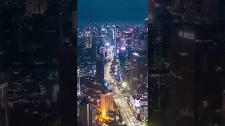 City Lights from the Sky  #nightcity#travel #nightscape #citylights