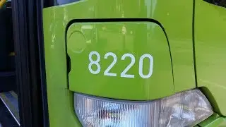 Mercedes Citaro 8220 Flat out full kickdown! (200 subs special)