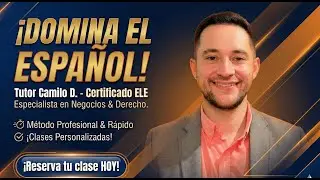 Learn Spanish for Business & Law with Camilo | Espa&ntilde;ol Profesional